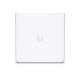 UBIQUITI U6-Enterprise-IW In-Wall Access point Dual Band WiFi 6E 4x4 MIMO 1xRJ45 2.5Gb/s PoE+ 4x RJ45 1000Mb/s