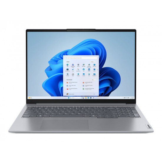 Lenovo | ThinkBook 16 ARP | Arctic Grey | 16  | IPS | WUXGA | 1920 x 1200 pixels | Anti-glare | AMD Ryzen 5 | 7535HS | 16 GB | SO-DIMM DDR5 | Solid-state drive capacity 256 GB | AMD Radeon 660M Graphics | Windows 11 Pro | 802.11ax | Bluetooth version 5.3 | Keyboard language English | Keyboard backlit | Warranty 24 month(s) | Battery warranty 12 month(s)