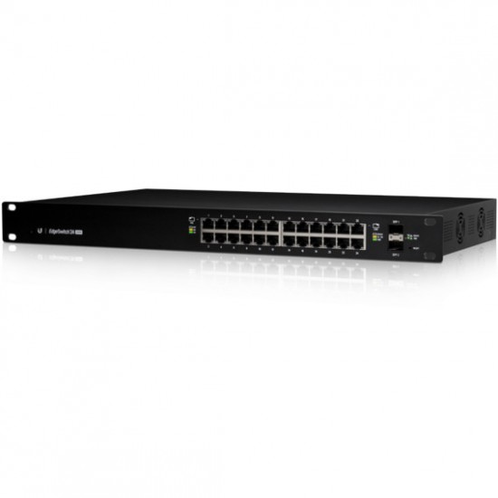 24+2P Ubiquiti EdgeSwitch ES-24-250W PoE+ M RM