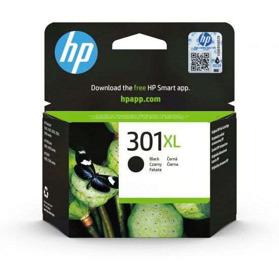 HP 301XL High Yield Black Original Ink Cartridge