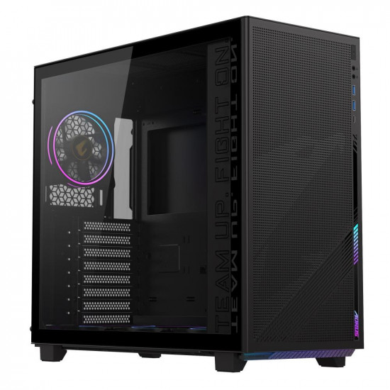 CASE MIDITOWER ATX W/O PSU/GB-AC400G BLACK GIGABYTE