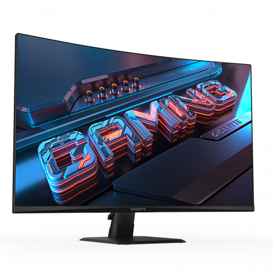 Gigabyte | Gaming Monitor | GS32QC EU | 31.5  | VA | 170 Hz | 1 ms | 2560 x 1400 pixels | 300 cd/m² | HDMI ports quantity 2