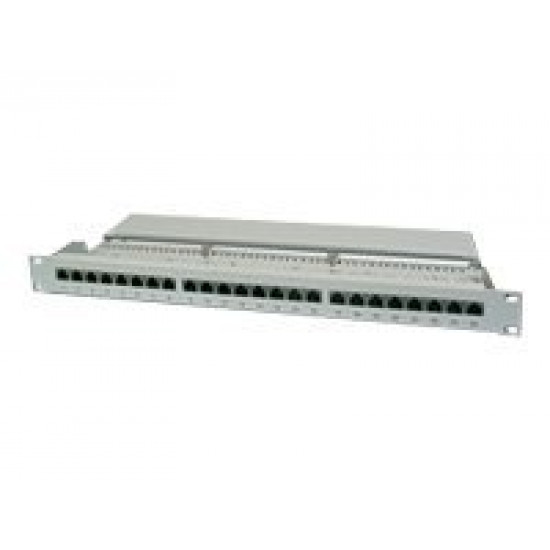 Digitus | Patch Panel | DN-91524S | White | Category: CAT 5e; Ports: 24 x RJ45; Retention strength: 7.7 kg; Insertion force: 30N max | 48.2 x 4.4 x 10.9 cm