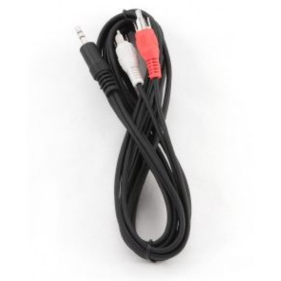 Cablexpert | 2.5m, 3.5mm/2xRCA, M/M | 3.5mm | 2 x RCA