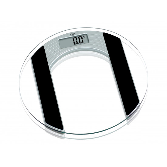 Adler | Body fit Scales | Maximum weight (capacity) 150 kg | Accuracy 100 g | Glass