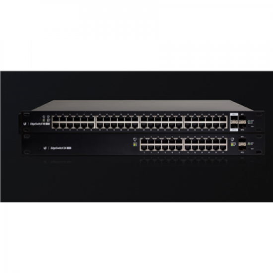 Ubiquiti | Switch | ES-24-250W | Web managed | Rackmountable | Gigabit Ethernet (copper) ports quantity 24 | SFP ports quantity 2 | 12 month(s)