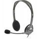 Logitech | Stereo headset | H111 | On-Ear Built-in microphone | 3.5 mm | Grey