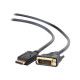 Cablexpert | Adapter cable | DisplayPort | DVI | DP to DVI-D | 1.8 m