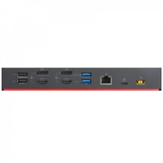 Lenovo | ThinkPad Hybrid USB-C with USB-A Dock, max 2 displays, | 40AF0135EU | USB-C  Dock | Ethernet LAN (RJ-45) ports 1 | DisplayPorts quantity 2 | USB 3.0 (3.1 Gen 1) Type-C ports quantity 1 x USB-C (Gen 2, 5V / 3A power) | USB 3.0 (3.1 Gen 1) ports quantity 3 x USB-A (Gen 2, 10 Gbps) | USB 2.0 ports quantity 2 | HDMI ports quantity 2 | 90 W | Warranty 36 month(s)