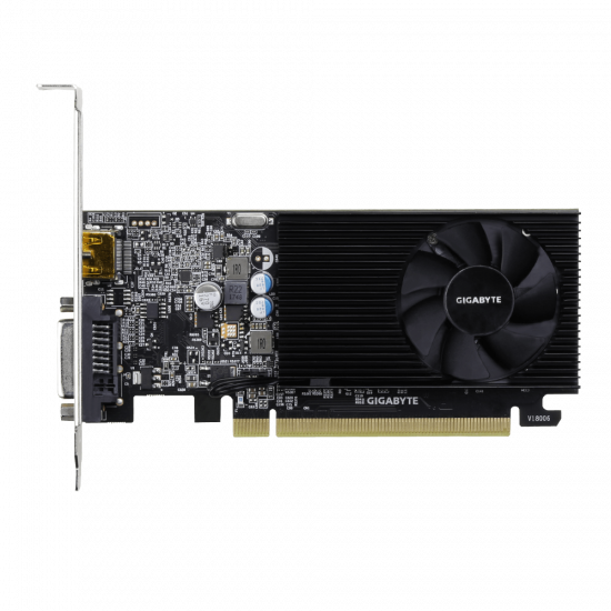 Gigabyte | GV-N1030D4-2GL 1.0 | NVIDIA | 2 GB | GeForce GT 1030 | DDR4 | DVI-D ports quantity 1 | HDMI ports quantity 1 | PCI Express 3.0 | Memory clock speed 2100 MHz | Processor frequency 1417 MHz