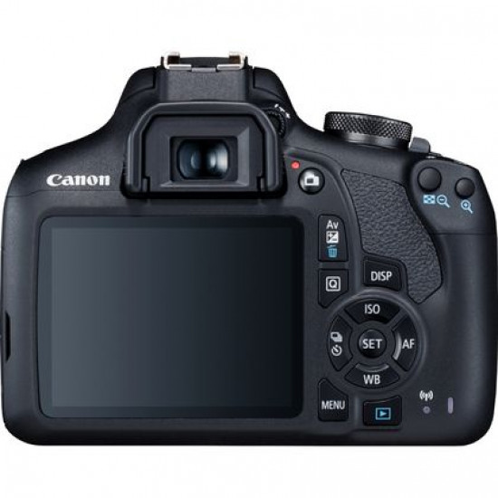 Canon | SLR Camera Kit | Megapixel 24.1 MP | Image stabilizer | ISO sensitivity (max) 12800 | Display diagonal 3.0  | Wi-Fi | Video recording | APS-C | Black