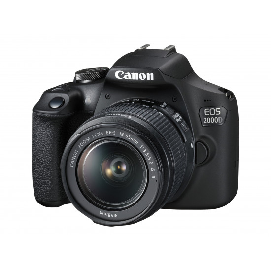 Canon | SLR Camera Kit | Megapixel 24.1 MP | Image stabilizer | ISO sensitivity (max) 12800 | Display diagonal 3.0  | Wi-Fi | Video recording | APS-C | Black