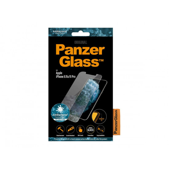 PanzerGlass | 2661 | Screen Protector | iPhone | X/XS | Tempered glass | Transparent