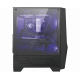 MSI MAG FORGE 100M PC Case, Mid-Tower, USB 3.2, Black | MSI | MAG FORGE 100M | Black | ATX | Power supply included No