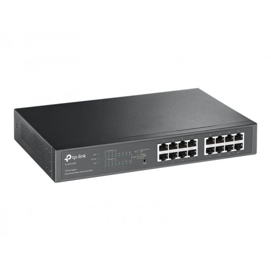 TP-LINK | Switch | TL-SG1016PE | Web Managed | Desktop/Rackmountable | Gigabit Ethernet (copper) ports quantity 16 | PoE+ ports quantity 8 | 36 month(s)