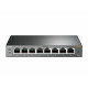 TP-LINK | Smart Switch | TL-SG108PE | Web Managed | Desktop | Gigabit Ethernet (copper) ports quantity 4 | PoE+ ports quantity 4 | Power supply type External | 36 month(s)