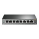 TP-LINK | Smart Switch | TL-SG108PE | Web Managed | Desktop | Gigabit Ethernet (copper) ports quantity 4 | PoE+ ports quantity 4 | Power supply type External | 36 month(s)