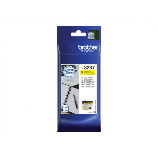 Brother LC3237Y | Ink Cartridge | Yellow