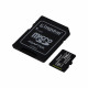 Kingston | Canvas Select Plus | UHS-I | 256 GB | MicroSDXC | Flash memory class 10 | SD Adapter