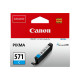 Ink Cartridge Canon CLI-571C CY 311pages OEM | Canon Cartridge | CLI-571C | Ink cartridges | Cyan