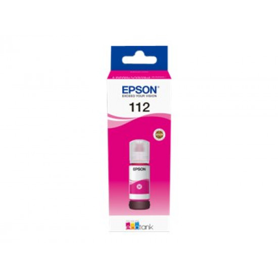 Epson 112 EcoTank Pigment | C13T06C34A | Ink Bottle | Magenta