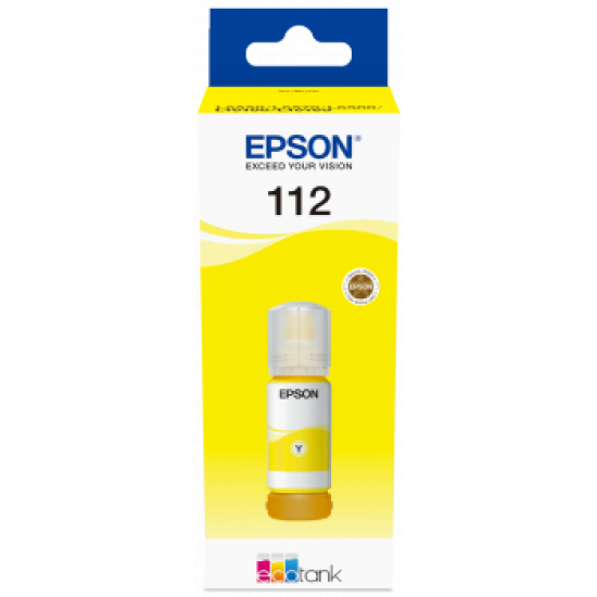 Epson 112 EcoTank Pigment | C13T06C44A | Ink Bottle | Yellow