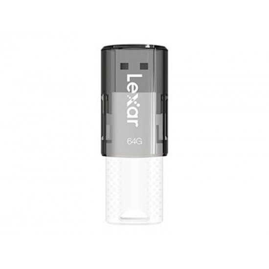 Lexar | Flash drive | JumpDrive S60 | 64 GB | USB 2.0 | Black/Teal