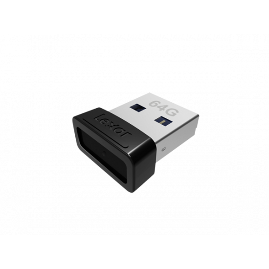 Lexar | Flash drive | JumpDrive S47 | 64 GB | USB 3.1 | Black