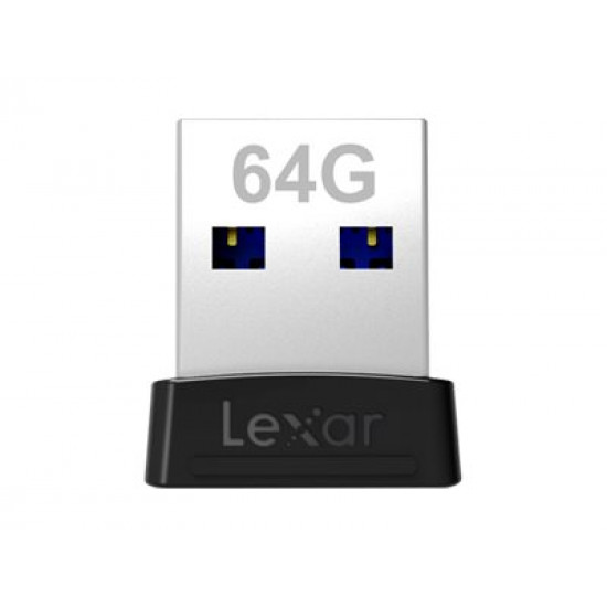 Lexar | Flash drive | JumpDrive S47 | 64 GB | USB 3.1 | Black