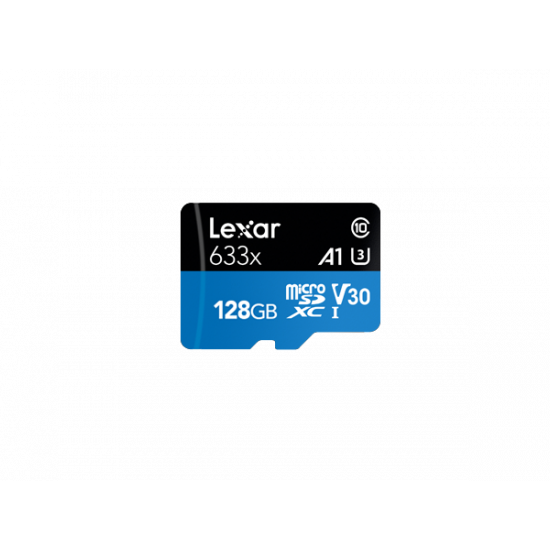 Lexar | High-Performance 633x | UHS-I | 128 GB | micro SDXC