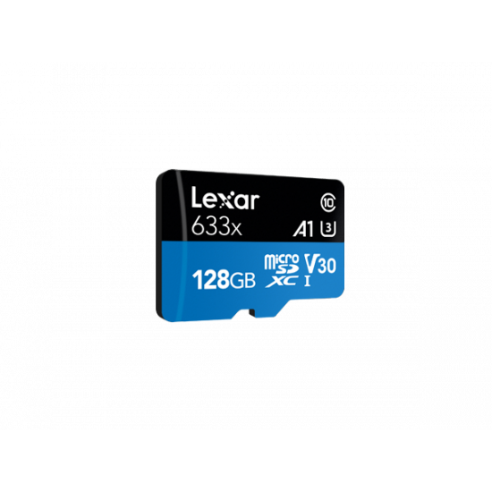 Lexar | High-Performance 633x | UHS-I | 128 GB | micro SDXC