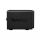 Synology | Tower NAS | DS1621+ | up to 6 HDD/SSD Hot-Swap | AMD Ryzen | Ryzen V1500B Quad Core | Processor frequency 2.2 GHz | 4 GB | DDR4