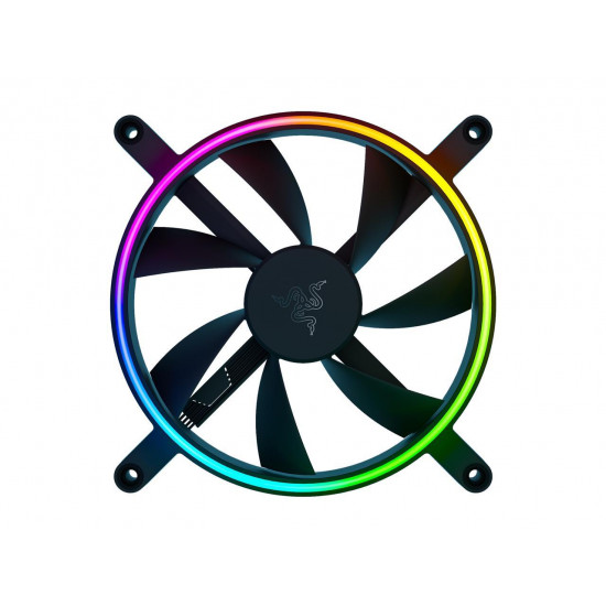 Razer | Kunai Chroma RGB 140mm LED | PWM Performance Fan - 1 Pack | Hydraulic​