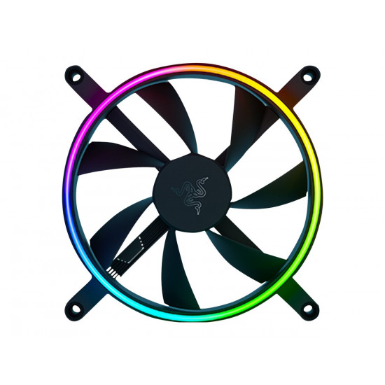 Razer | Kunai Chroma RGB 140mm LED | PWM Performance Fan - 1 Pack | Hydraulic​