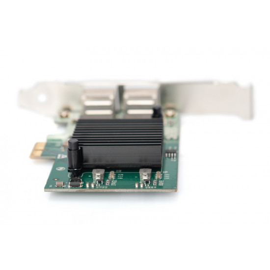 Digitus | Gigabit Ethernet PCI Express Card, 2-port 32-bit, low profile bracket, Intel chipset | DN-10132