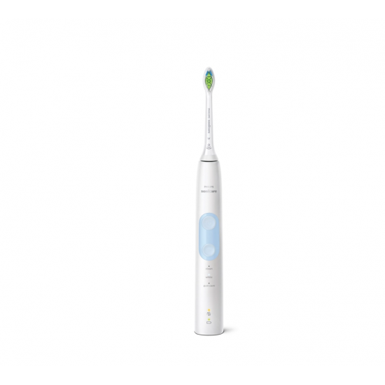 Philips | Sonicare ProtectiveClean 5100 Electric Toothbrush | HX6859/29 | Rechargeable | For adults | Number of brush heads included 2 | Number of teeth brushing modes 3 | Sonic technology | White/Light Blue