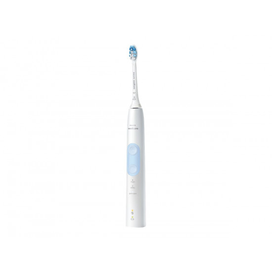 Philips | Sonicare ProtectiveClean 5100 Electric Toothbrush | HX6859/29 | Rechargeable | For adults | Number of brush heads included 2 | Number of teeth brushing modes 3 | Sonic technology | White/Light Blue