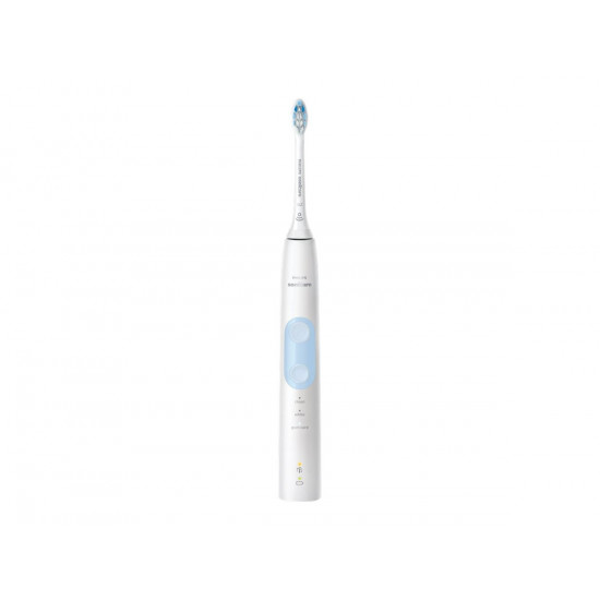 Philips | Sonicare ProtectiveClean 5100 Electric Toothbrush | HX6859/29 | Rechargeable | For adults | Number of brush heads included 2 | Number of teeth brushing modes 3 | Sonic technology | White/Light Blue