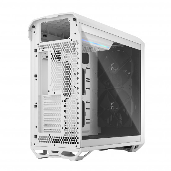 Fractal Design | Torrent Compact TG Clear Tint | Side window | White | ATX