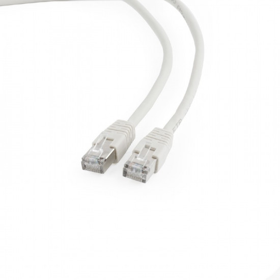 FTP Cat6 | Patch cord | Perfect connection; Foil shielded - for a reliable connection; Gold plated contacts | White | 2 m