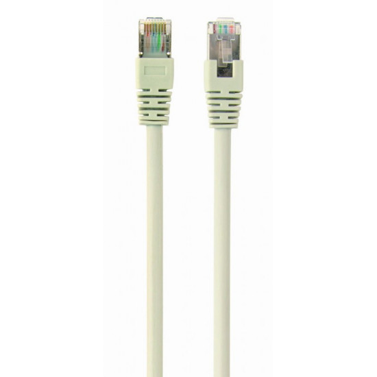 FTP Cat6 | Patch cord | Perfect connection; Foil shielded - for a reliable connection; Gold plated contacts | White | 2 m