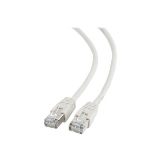 FTP Cat6 | Patch cord | Perfect connection; Foil shielded - for a reliable connection; Gold plated contacts | White | 2 m