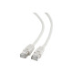 FTP Cat6 | Patch cord | Perfect connection; Foil shielded - for a reliable connection; Gold plated contacts | White | 2 m