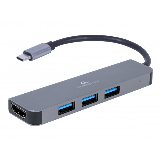 Cablexpert | USB Type-C 2-in-1 multi-port adapter (Hub + HDMI) | A-CM-COMBO2-01 | USB Type-C