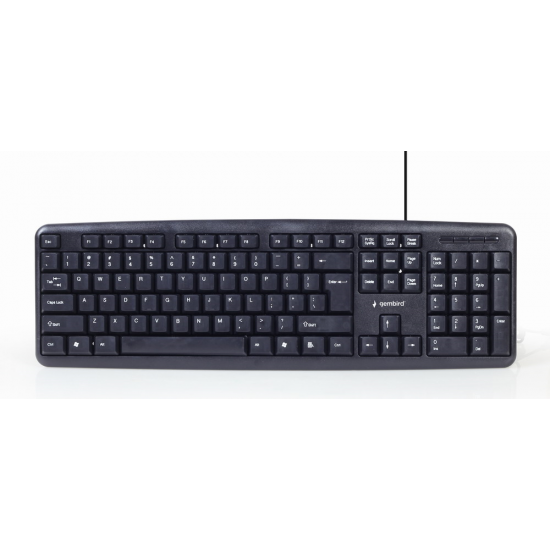 Gembird | 4-in-1 Multimedia office set | KBS-UO4-01 | Keyboard, Mouse, Pad and Headset Set | Wired | Mouse included | US | Black | 630 g