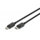 Digitus | DisplayPort Connection Cable | AK-340106-010-S | DisplayPort to DisplayPort DisplayPort Male (Version 1.3/1.4) | DisplayPort Male (Version 1.3/1.4)