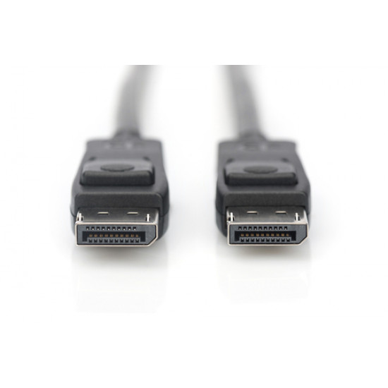 Digitus | DisplayPort Connection Cable | AK-340106-010-S | DisplayPort to DisplayPort DisplayPort Male (Version 1.3/1.4) | DisplayPort Male (Version 1.3/1.4)