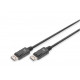 Digitus | DisplayPort Connection Cable | AK-340100-020-S | DisplayPort to DisplayPort DisplayPort Male | DisplayPort Male