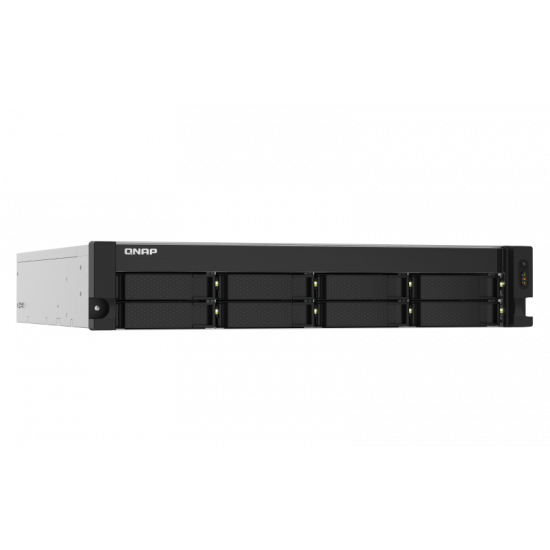 QNAP | 8-Bay NAS | TS-832PXU-RP-4G | Up to 8 HDD Hot-swap | AnnapurnaLabs Alpine | AL324 ARM Cortex-A57 Quad-Core | Processor frequency 1.7 GHz | 4 GB | DDR4