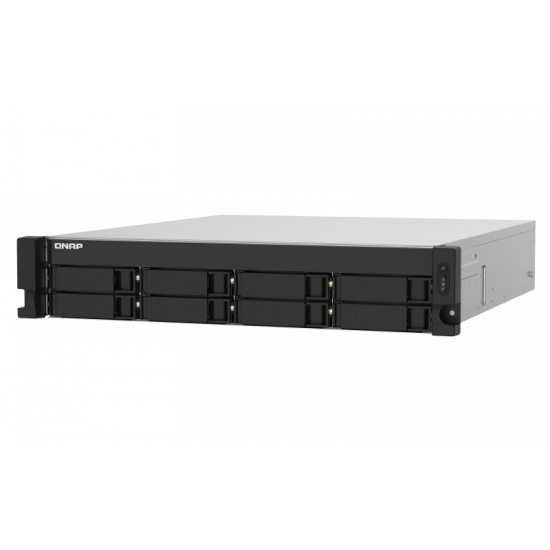 QNAP | 8-Bay NAS | TS-832PXU-RP-4G | Up to 8 HDD Hot-swap | AnnapurnaLabs Alpine | AL324 ARM Cortex-A57 Quad-Core | Processor frequency 1.7 GHz | 4 GB | DDR4